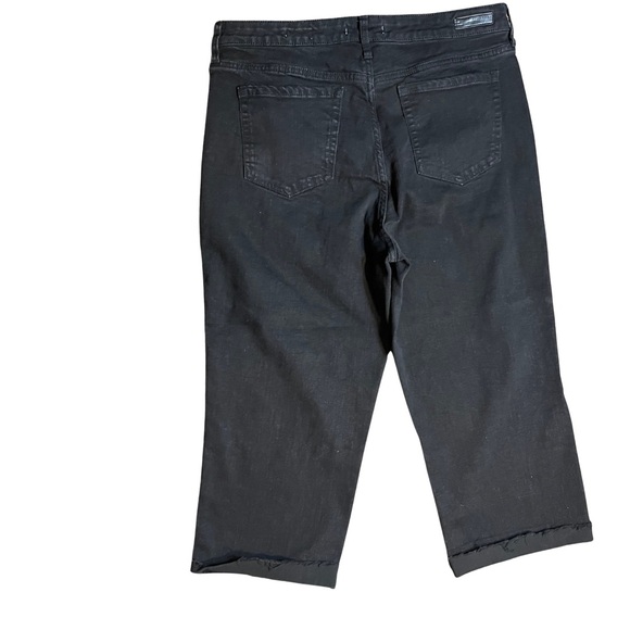 Social Standard by Sanctuary Women’s size 10 Black Jeans High Rise Crop straight - Picture 2 of 4
